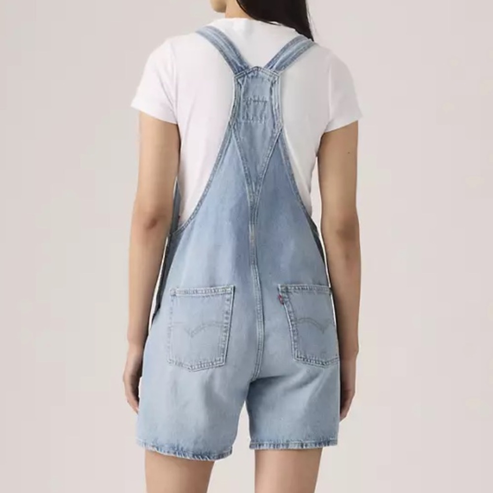 Levi's Blue Denim Overalls - Picture 9 of 14